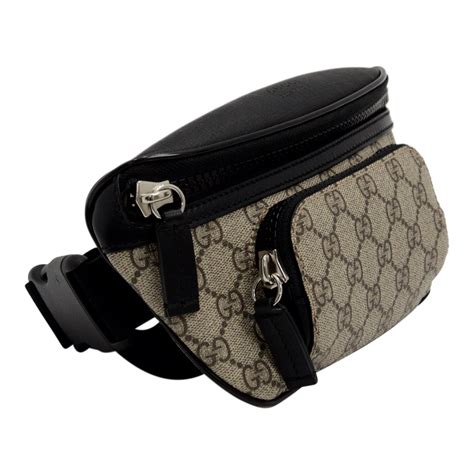 gucci gg supreme belt bag price|gucci belt with silver buckle.